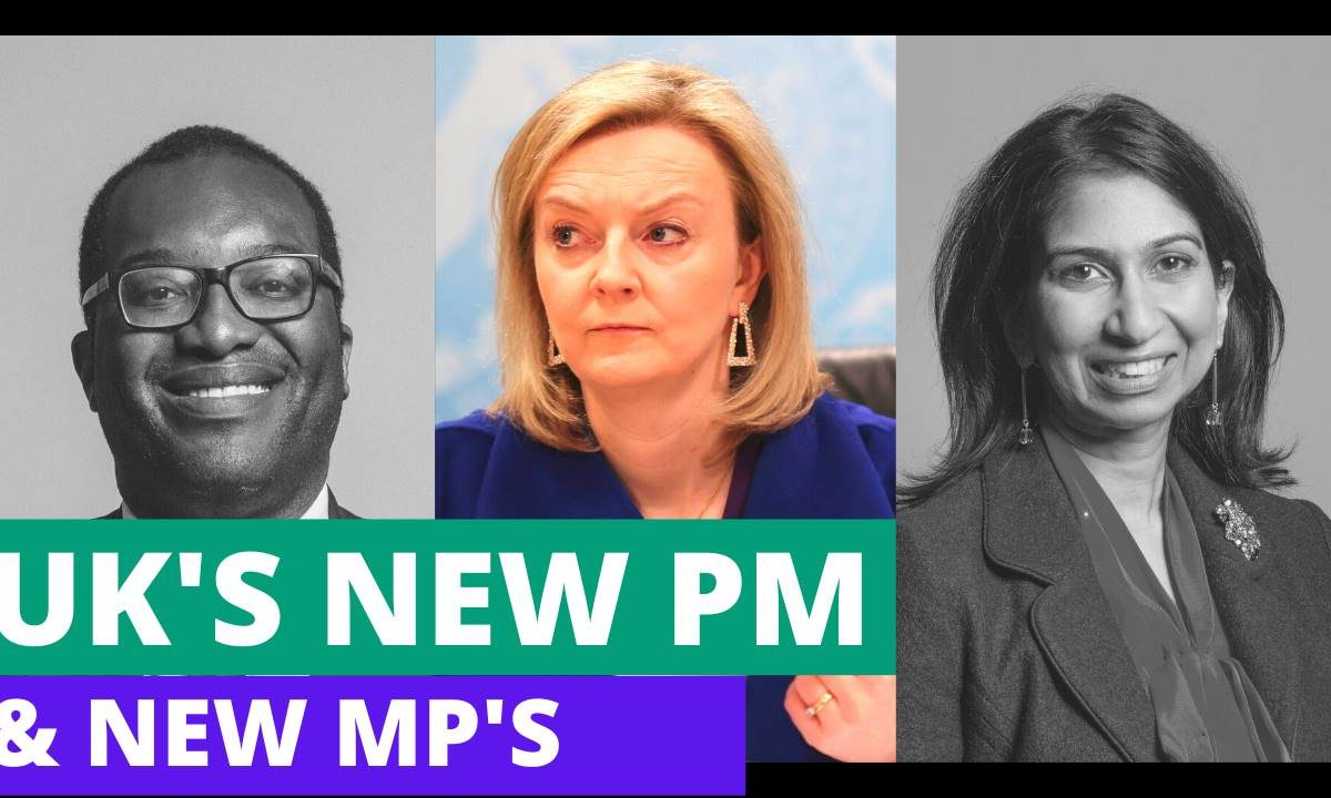 Liz Truss – The New Uk Prime Minister &  Suella Braverman- New Uk Home Secretary