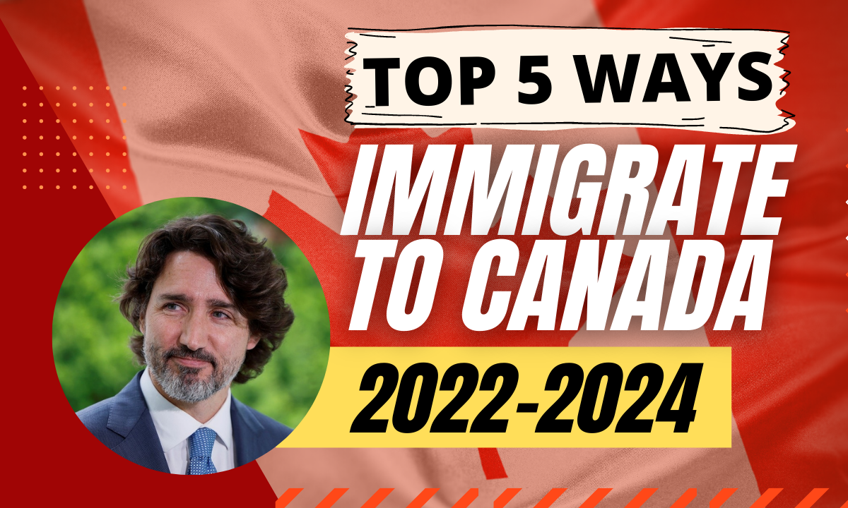 Immigrate To Canada With 5 Easy Ways