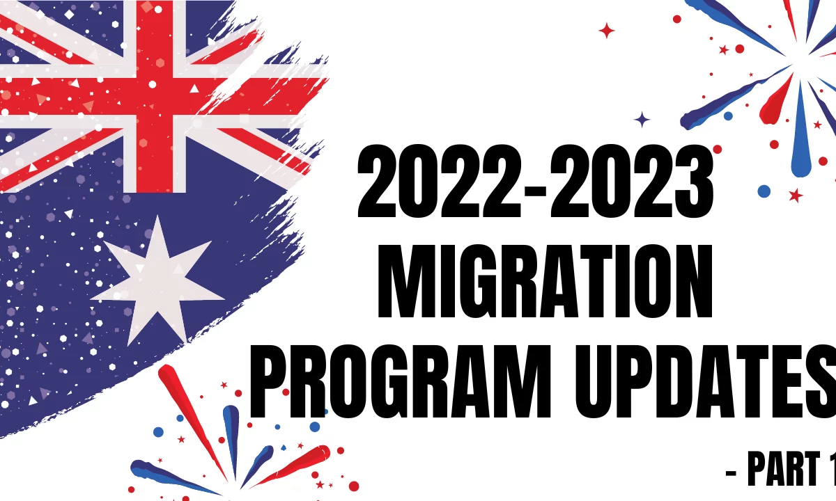 Australia Announces Migration Program Planning Levels For 2022-2023