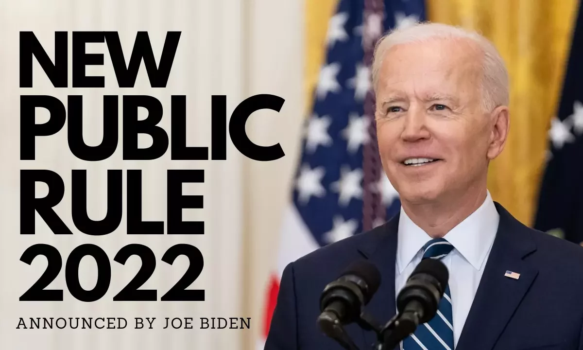 The Public Charge by Biden and its Impact