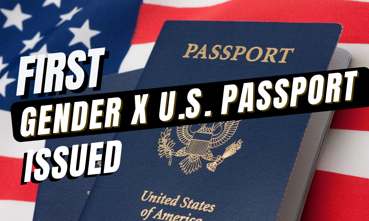 Gender ‘X’ Introduced To The US Passport