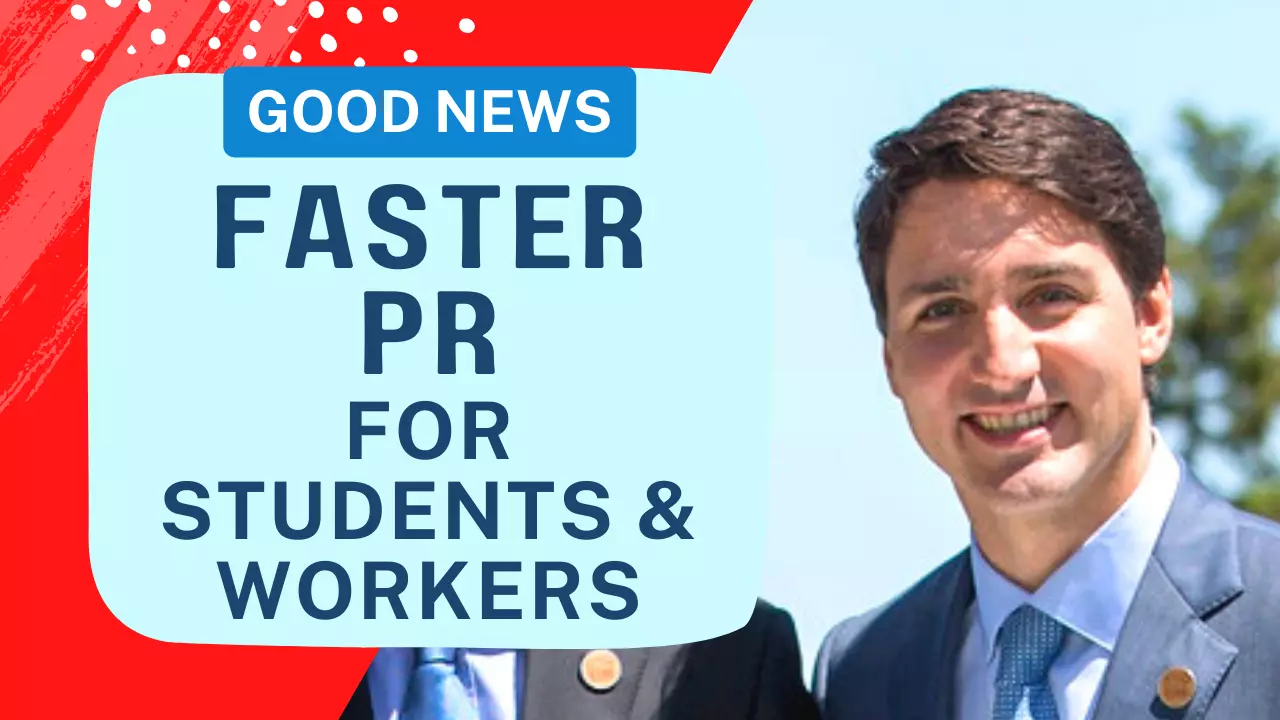Canada Speeds Up PR Processing For Foreign Students & Workers