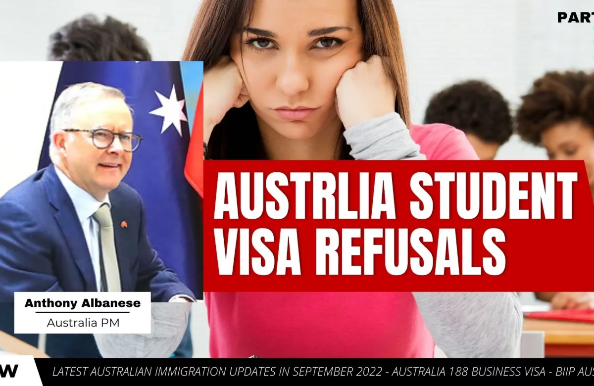Reason For Refusal Of Australian Student Visa