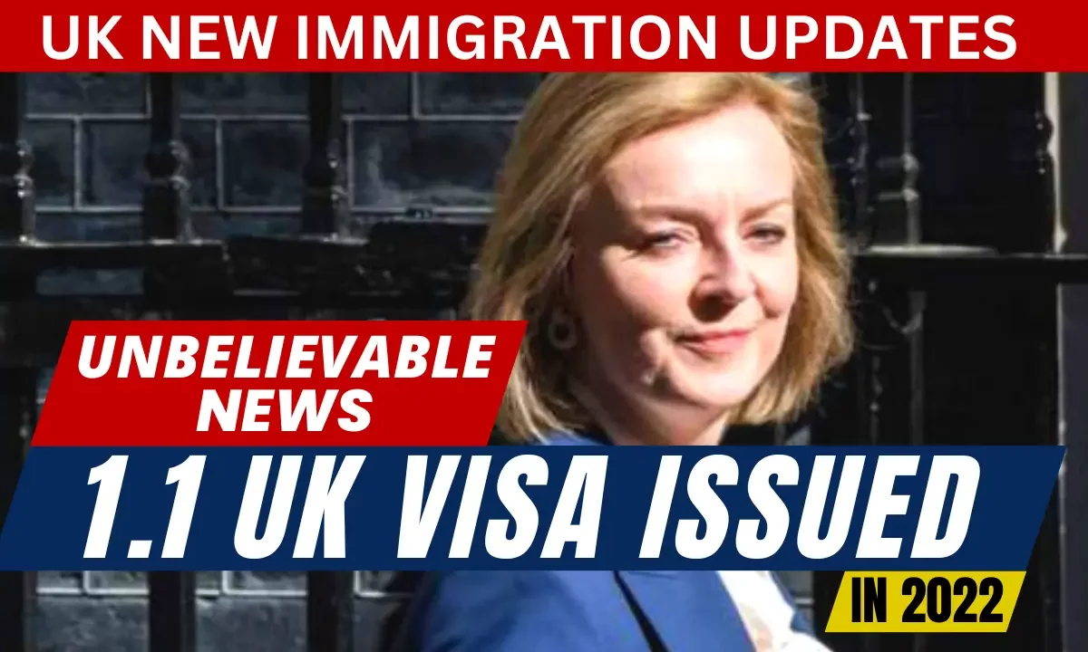 UK Grants Record-Breaking 1.1 Million Visas