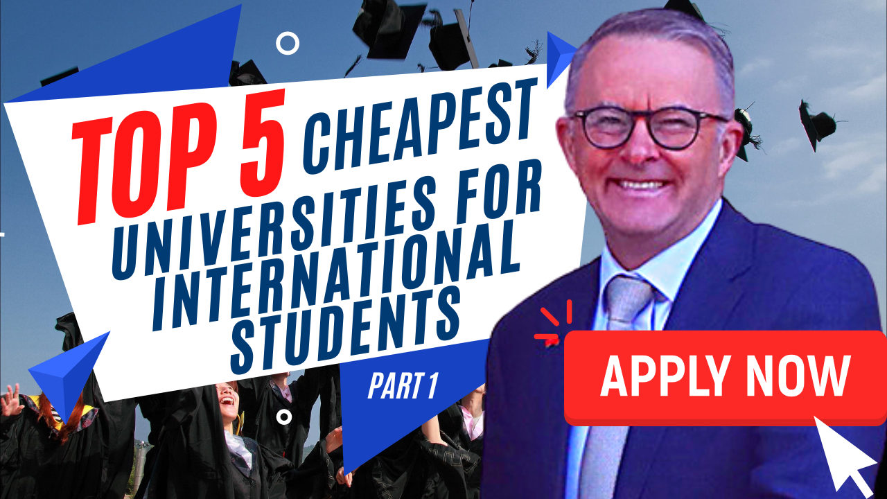 Top 5 Cheapest Universities In Australia