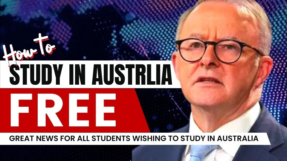 How to study in Australia for FREE Guideline ~ Study Australia 2023