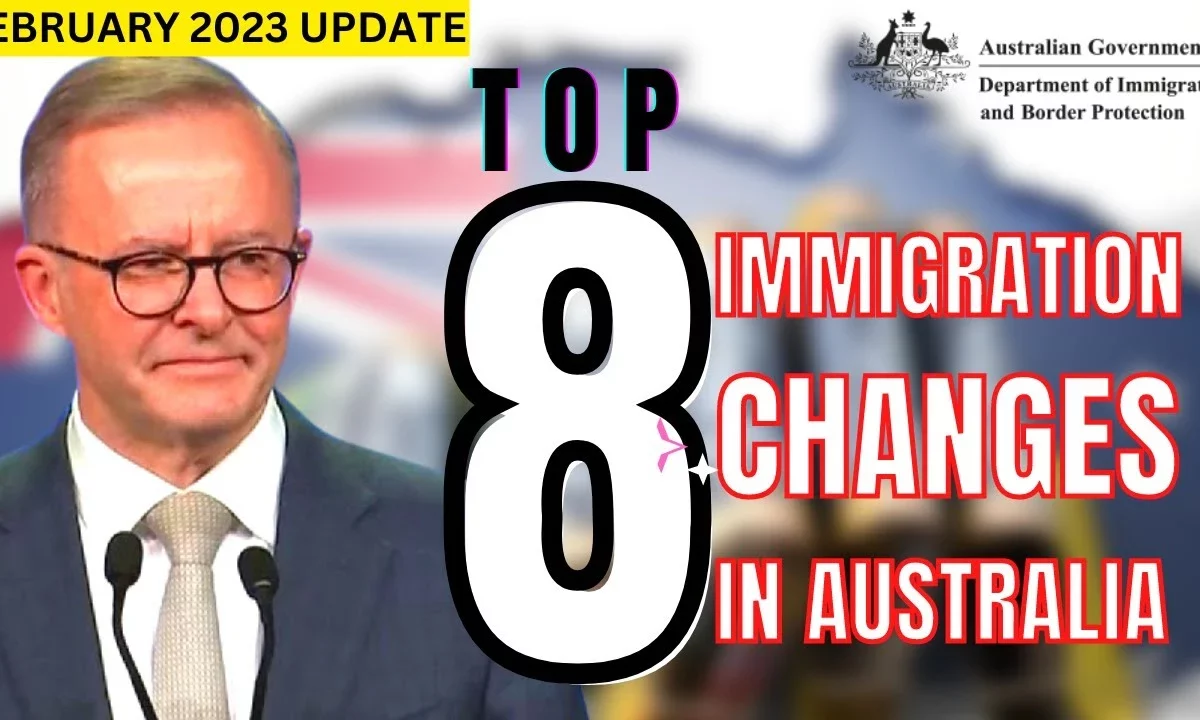 8 Changes in the Australian Immigration 2023| Australia New Citizenship Program & Skill Migration