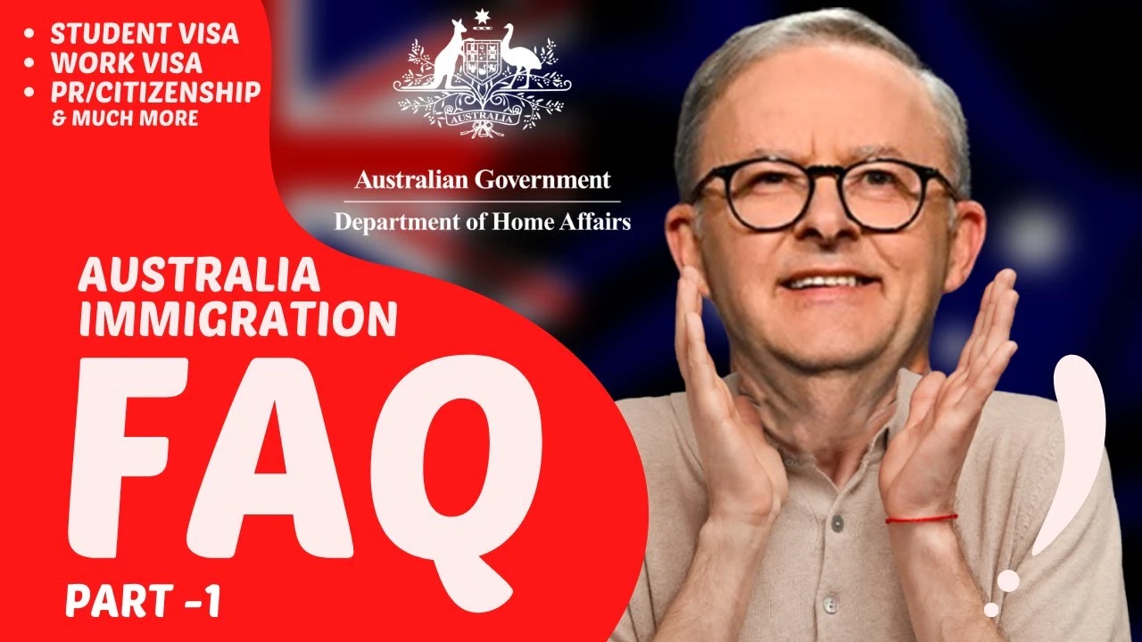 Frequently Asked Questions - Ep. #1 - Australia Student/Work/PR Visa & Citizenship 2023