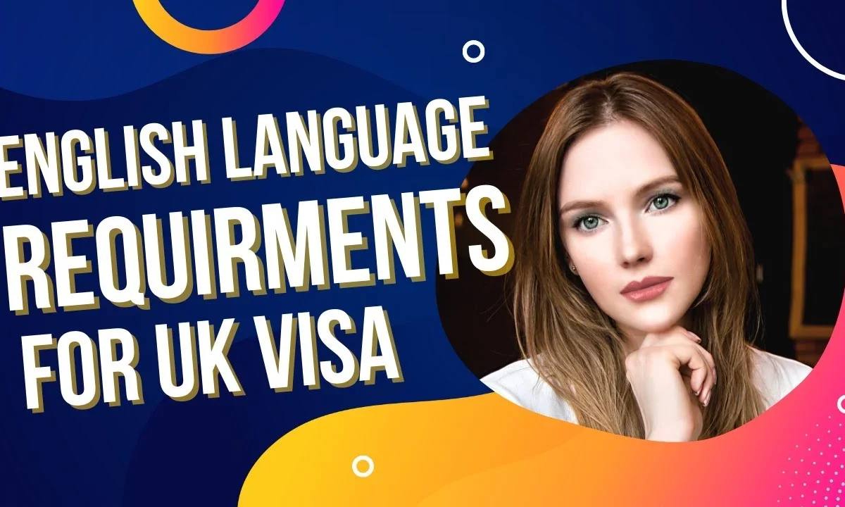 What are the accepted methods to show English proficiency for a UK visa application?