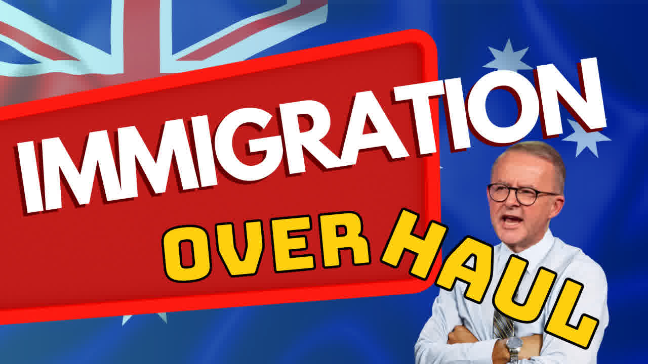 The Albanese government has declared Australias migration system is broken 7NEWS
