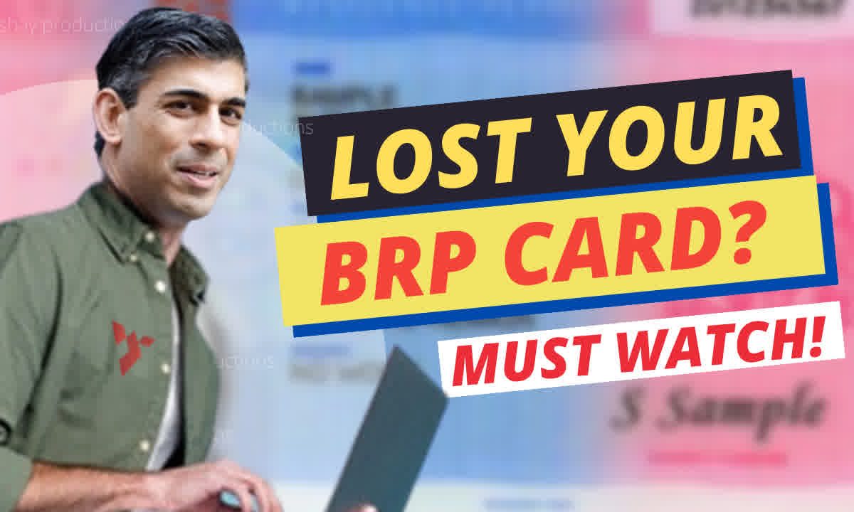 How To Replace A Stolen Or Lost Biometric Resident Permit (BRP)?