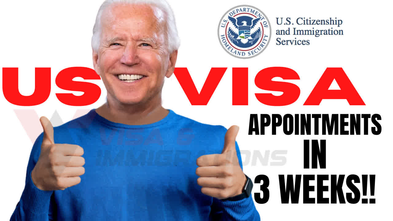 New Update US Visa Appointments in 3 months by 3rd Countries