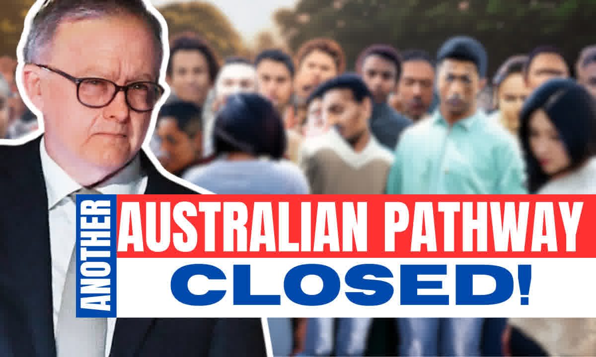 Australia Closes Door To An Immigration Pathway