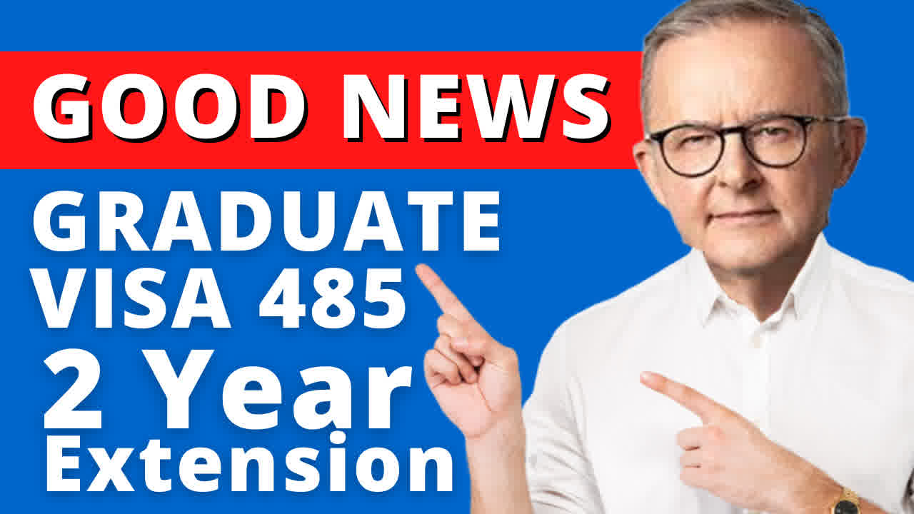 Good News for International Students: Two-Year Extension to Graduate Visa 485