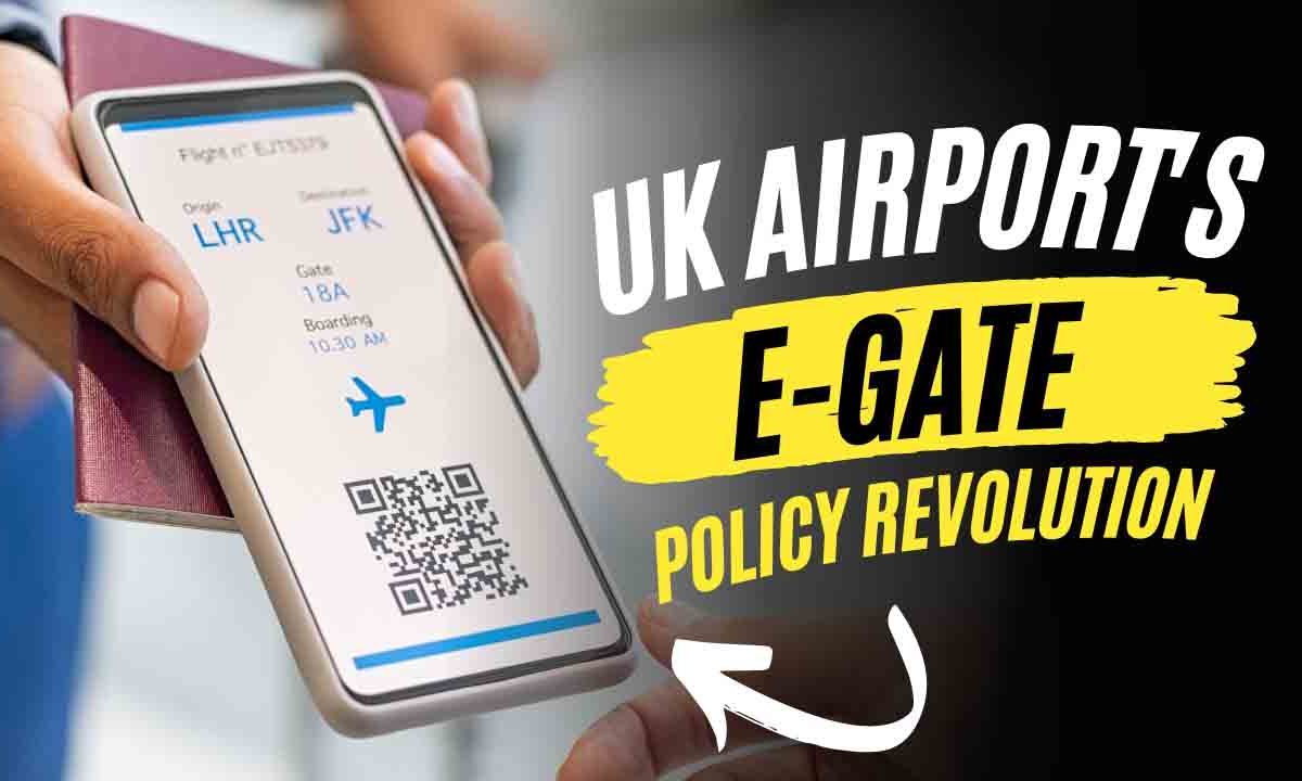 UK Airport’s New E-Gate Policy For Kids