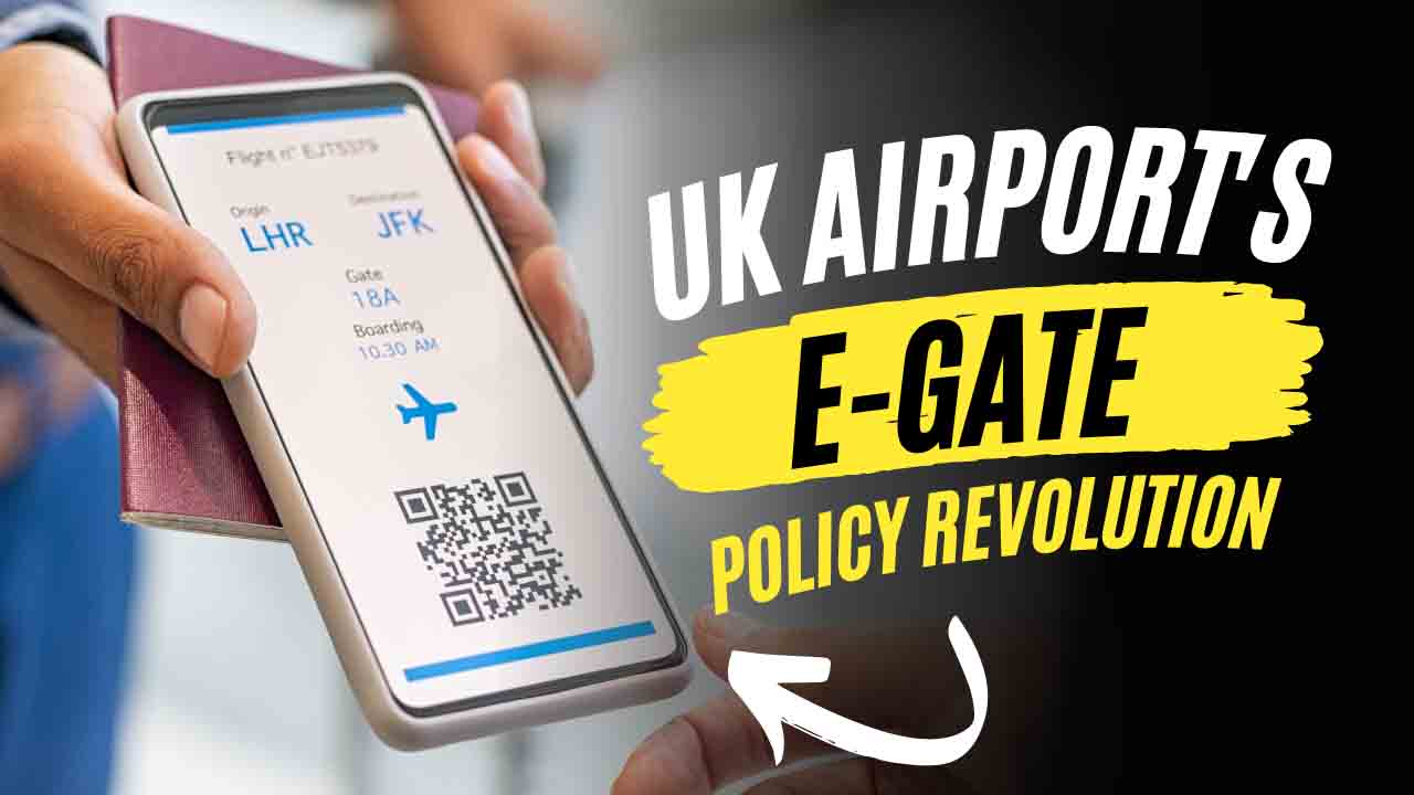 UK Airport’s New E-Gate Policy For Kids