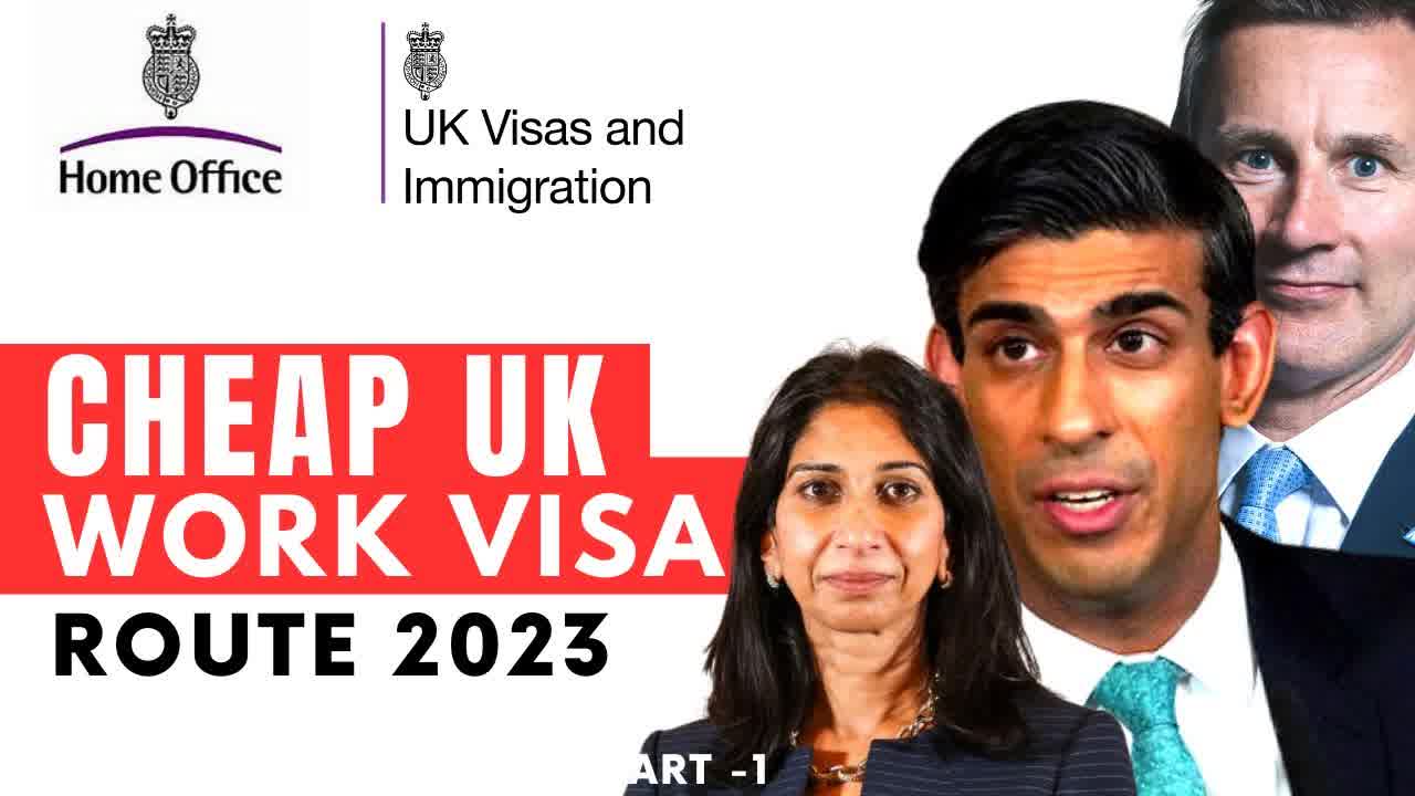 Cheapest work visa routes to work in the UK