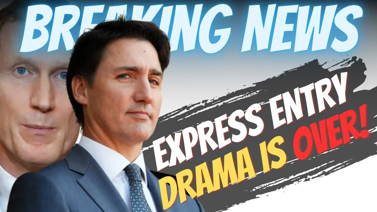 BREAKING NEWS: First Express Entry draw in Canada since October 2023