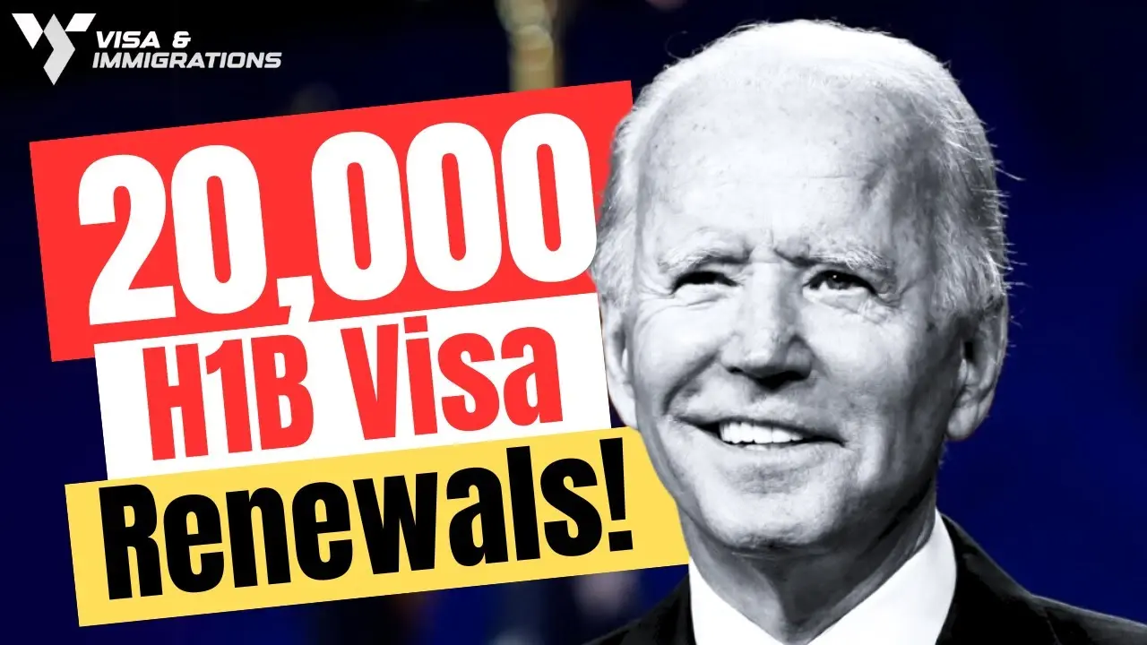 Coming January 29, 20,000 H 1Bs for Visa Renewal What You Need to Know