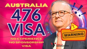 Australia 476 Work Visa 2024 (No Job Offer Needed)