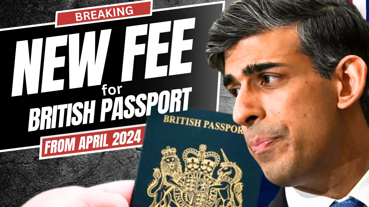 Home Office Announces Passport Fees Set To Rise From April