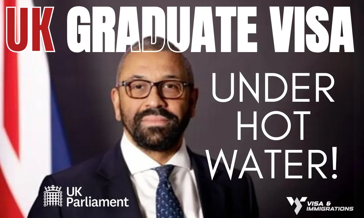 UK Home Secretary James Cleverly Calls For Review Of Graduate Visa Programme Amid Immigration Concerns