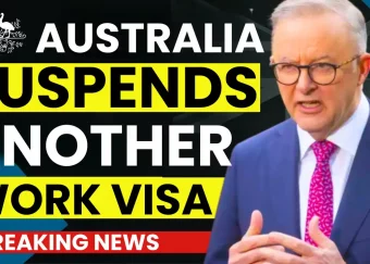 Australia suspends working holiday visa scheme