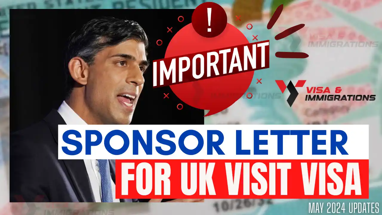 SPONSOR LETTER FOR UK VISA UK VISIT VISA UPDATE 2024