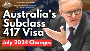 Australian Government Easing the Path with the New Changes in Subclass 417 Visa